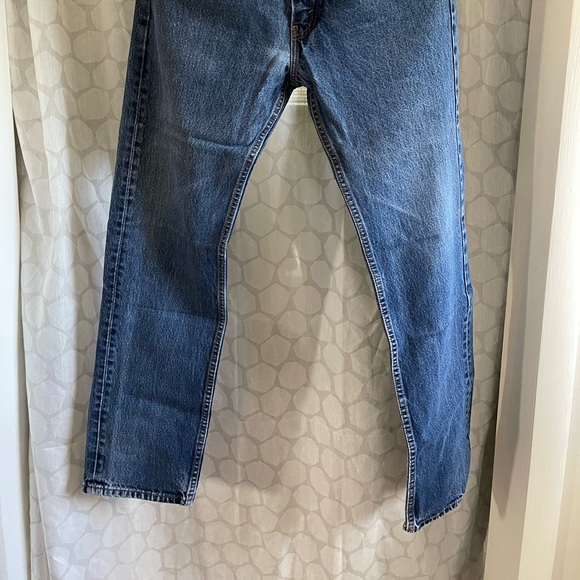 Mens Levi’s 505 jeans 👖: W:34” / L: 34” Pre Owned - Picture 4 of 5